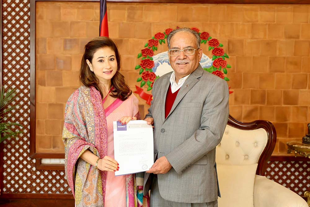 Goldstar provides shoes, slippers worth over Rs 3.5m to quake survivors